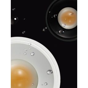 VK Lighting Orofi - spot en saillie - Ø 8 x 4,5 cm - 15W LED inclus - IP54 - noir