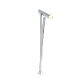 VK Lighting Stili - lampe de jardin - 7,5 x 19,4 x 80 cm - 10W LED inclus - blanc
