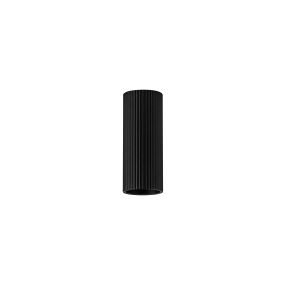 Nova Luce Comet - plafonnier - Ø 4 x 10 cm - noir sablé