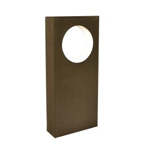 VK Lighting Logia - lampe de jardin - 40 x 20 x 79 cm - 6,5W LED inclus - IP65 - gris