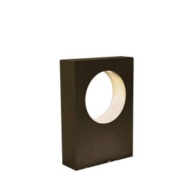 VK Lighting Logia - lampe de jardin - 40 x 20 x 49 cm - 6,5W LED inclus - IP65 - gris