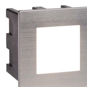 Searchlight Ankle - applique encastrée - 8 x 5,5 x 8 cm - 3,5W LED inclus - IP65 - acier inoxydable