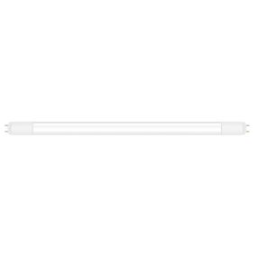 VK Lighting Tube fluorescent T8 LED - Ø 2,6 x 90 cm - G13 - 14W - non-dimmable - 3000K - alimentation double extrémité