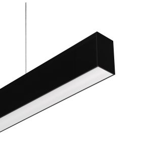 Roi Du Luminaire Slim Line Up - lampe suspendue - 178 x 5,5 x 3,3 cm - 34W LED + 25,5W LED inclus - noir