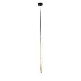 Faro Diana 600 - lampe suspendue - Ø 3,2 x 60 cm - 6W LED inclus - or satiné