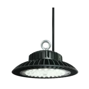 ONE Light Industrial LED UFO - plafonnier/mural extérieur - Ø 35 x 18 cm - 200W LED inclus - IP65 - noir