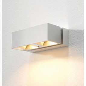 Artdelight BfeldII - Applique d'extérieur - 18 x 11 x 6 cm - 4 x 3W LED inclus - IP54 - aluminium