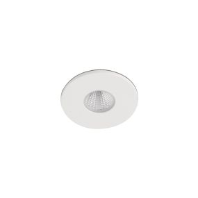 Faro Tast R - spot encastré - Ø 55 mm, Ø 45 mm encastré - 5W LED inclus - blanc mat