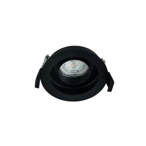 Nova Luce Cedi - spot encastrable - Ø 100 mm, Ø 95 mm encastrable - noir sable