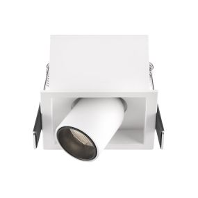 Nova Luce Desert - spot - 6,2 x 6,2 x 6,6 cm - 3W LED inclus - blanc
