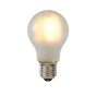 ampoule à filament LED à intensité variable - 10,5 cm - E27 - 5W - 2700 K - albâtre