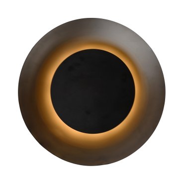 MODÈLE D’EXPOSITION - Lucide Foskal - plafonnier - Ø 34 x 7 cm - 12W LED inclus - noir