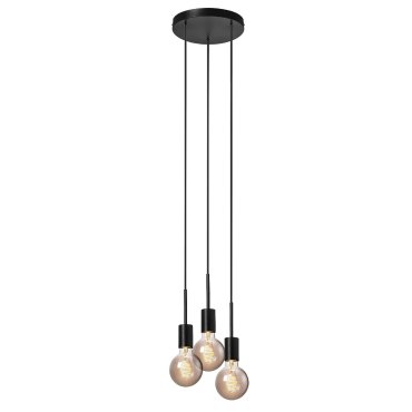 Nordlux Paco - lampe suspendue - Ø 22,6 x 217,3 cm - noir