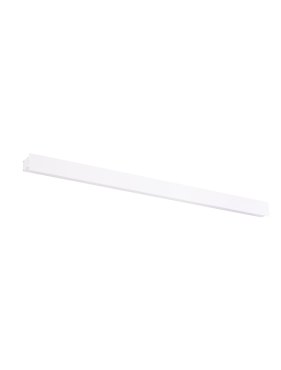 Nova Luce Path - applique murale extérieure - 4,7 x 100 x 6 cm - 19W LED inclus - IP65 - blanc sablé