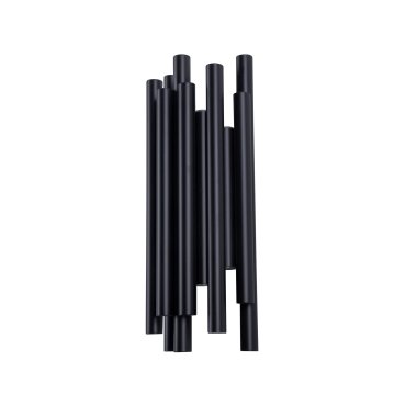 Maxlight Organic - applique murale - 19 x 10 x 43 cm - 8 x 1W LED dimmable inclus - noir