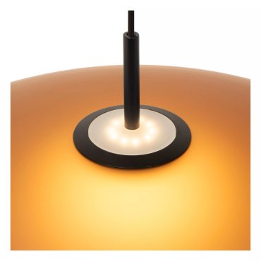 Lucide Menga - lampe suspendue - Ø 60 x 150 cm - 18,6W LED dimmable inclus - amber