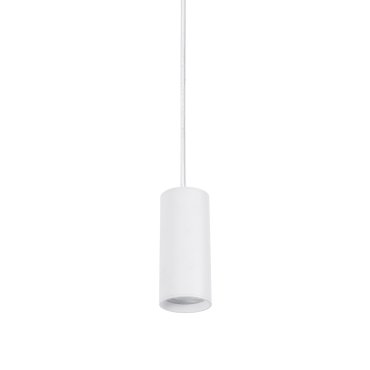 Nova Luce Aila - lampe suspendue - Ø 5,6 x 120 cm - blanc sable