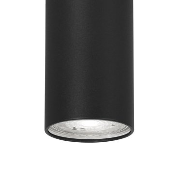 Nova Luce Gener - spot en saillie - Ø 5,6 x 10 cm - noir sable