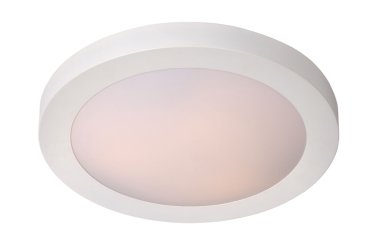Lucide Fresh - plafonnier - Ø 35 x 9,5 cm - blanc