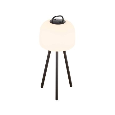Nordlux Kettle Tripod 31 - support pour abat-jour Kettle 22 et 36 - 17,9 x 15,7 x 34,4 cm - noir