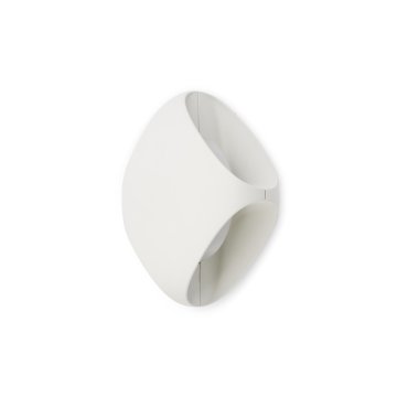 Faro Bu-oh ! - applique murale - 15,5 x 9 x 15,5 cm - 12W LED inclus - IP65 - blanc mat