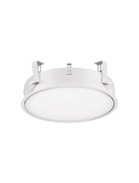 Nova Luce Perfect Profile Trimless - spot à encastrer avec télécommande - Ø 440 mm, 420 mm encastré - 24W LED dimmable inclus - 2700K-6000K - blanc