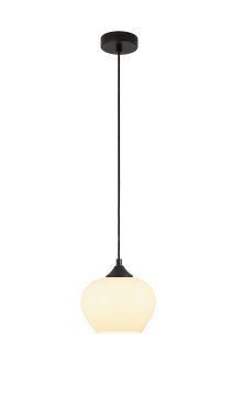 Artdelight Windsor - lampe suspendue - Ø 18 x 172,8 cm - blanc