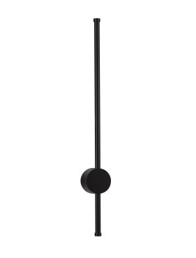 Nova Luce Ridge - applique murale extérieure - 1,6 x 65 cm - 12W LED inclus - IP65 - noir sablé