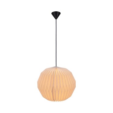Nordlux Belloy 30 - abat-jour en papier sans suspension - Ø 30 x 26 cm - blanc