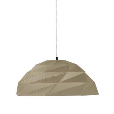 Searchlight Origami - lampe suspendue - Ø 47 x 150 cm - or métallique