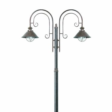 Faro Nautica - lampadaire - 108 x 18,5 x 225 cm - IP33 - brun rouille