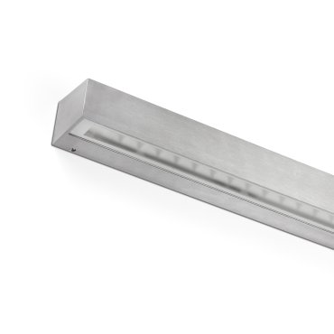 Faro Tacana - applique murale - 38 x 7,5 x 5,5 cm - 24W LED inclus - IP65 - aluminium satiné