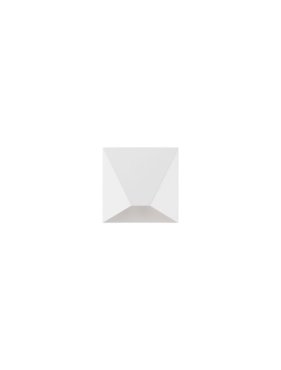 Nova Luce Bazz - applique murale - 16 x 5 x 16 cm - 3W LED inclus - blanc sable