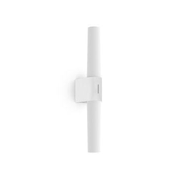 Nordlux Helva Double Basic - applique murale - 10,6 x 5,7 x 42,5 cm - 9W LED inclus - IP44 - blanc