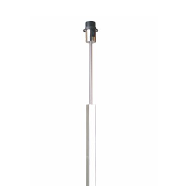 Artdelight Cubano - lampadaire - 124 cm - acier mat