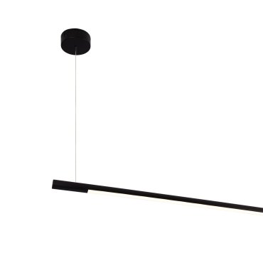 Maxlight Organic - lampe suspendue - 100 x 140 cm - 16W LED dimmable inclus - noir
