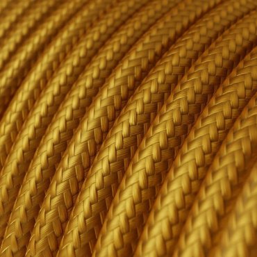 Creative Cables - cordon textile - par 100 cm - doré