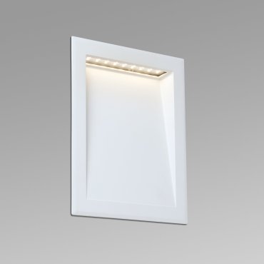 Faro Soun - applique encastrée - 19,3 x 7,3 x 23,8 cm - 8W LED inclus - IP65 - blanc mat