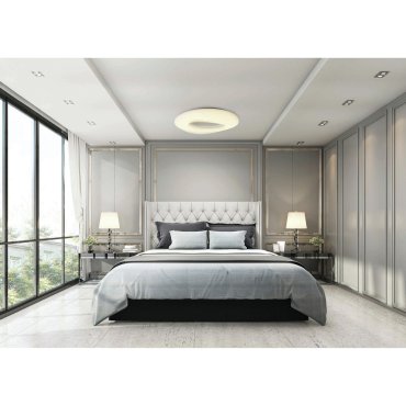 ONE Light Série Cloud - plafonnier - Ø 46 cm - 23W LED inclus - blanc