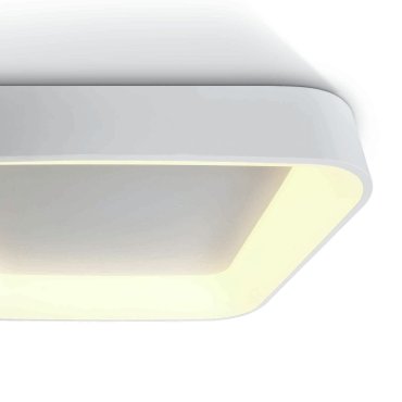 ONE Light LED Decorative Plafo - plafonnier - 60 x 60 x 11 cm - 50W LED inclus - blanc