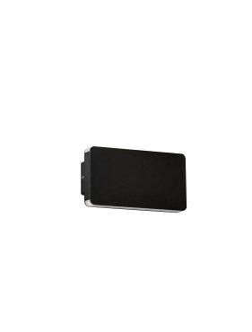 Nova Luce Artu - applique murale extérieure - 17,5 x 9,5 x 3 cm - 10W LED inclus - IP65 - noir sablé