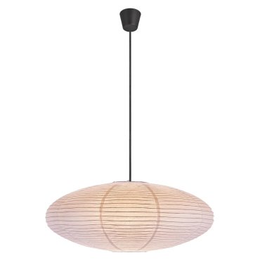 Nordlux Villo - abat-jour en papier sans suspension - Ø 60 x 24 cm - blanc