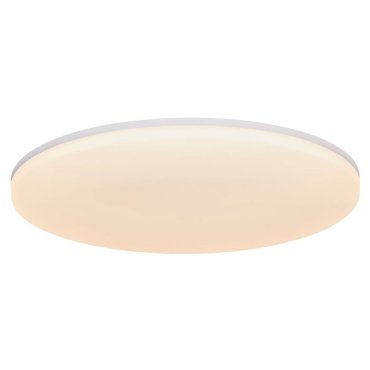 Nordlux Vic - plafonnier - Ø 29 x 4 cm - 23,5W LED inclus - IP21 - blanc - couleur de lumière blanc chaud (3000K)