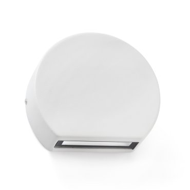 Faro Pill - applique murale - 10 x 3 x 8,5 cm - 4W LED inclus - IP54 - blanc givré