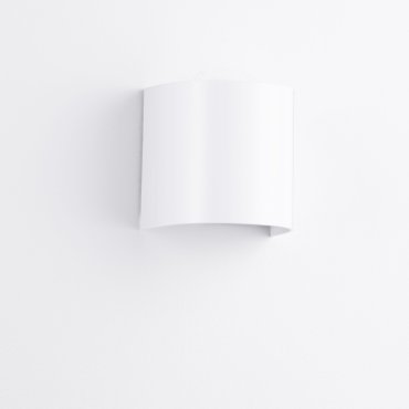 Nova Luce York - applique murale extérieure - 11 x 11 x 8,5 cm - IP65 - blanc sablé