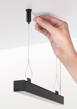 KLUS RG-1 - set de montage avec câble 100cm - noir