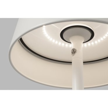 Faro TOC - lampadaire - Ø 28 x 150 cm - 5W LED inclus - IP54 - blanc mat
