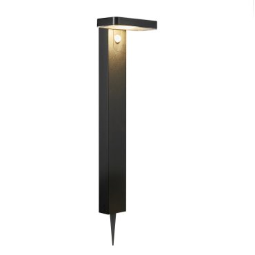 Nordlux Rica Square Solar - lampe de jardin sur pique à énergie solaire - Ø 15 x 60 cm - 5W LED inclus. - IP44 - noir