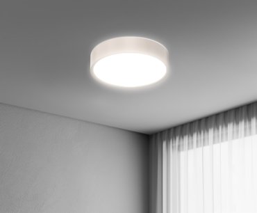Century Italia Blanca Luxe - plafonnier - Ø 40 x 7 cm - 24W LED inclus - champagne
