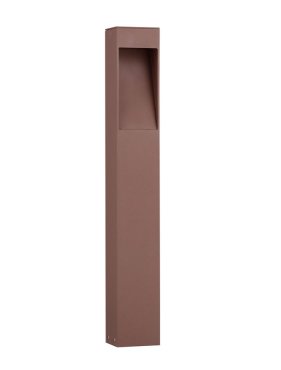 Nova Luce Maddi - lampe de jardin - 8,5 x 60 x 7,5 cm - 7W LED inclus - IP65 - corten sablé